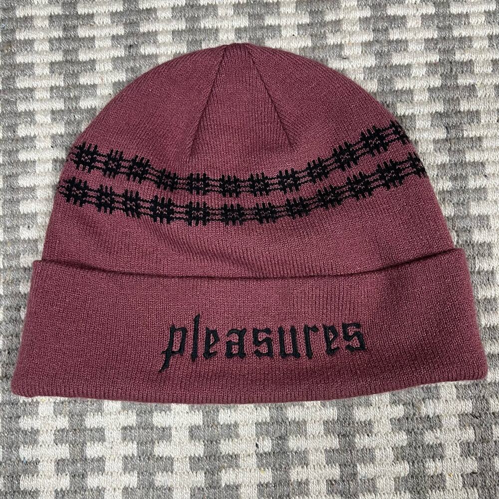 Pleasures Wire Jaquard‎ Beanie One Size Preowned